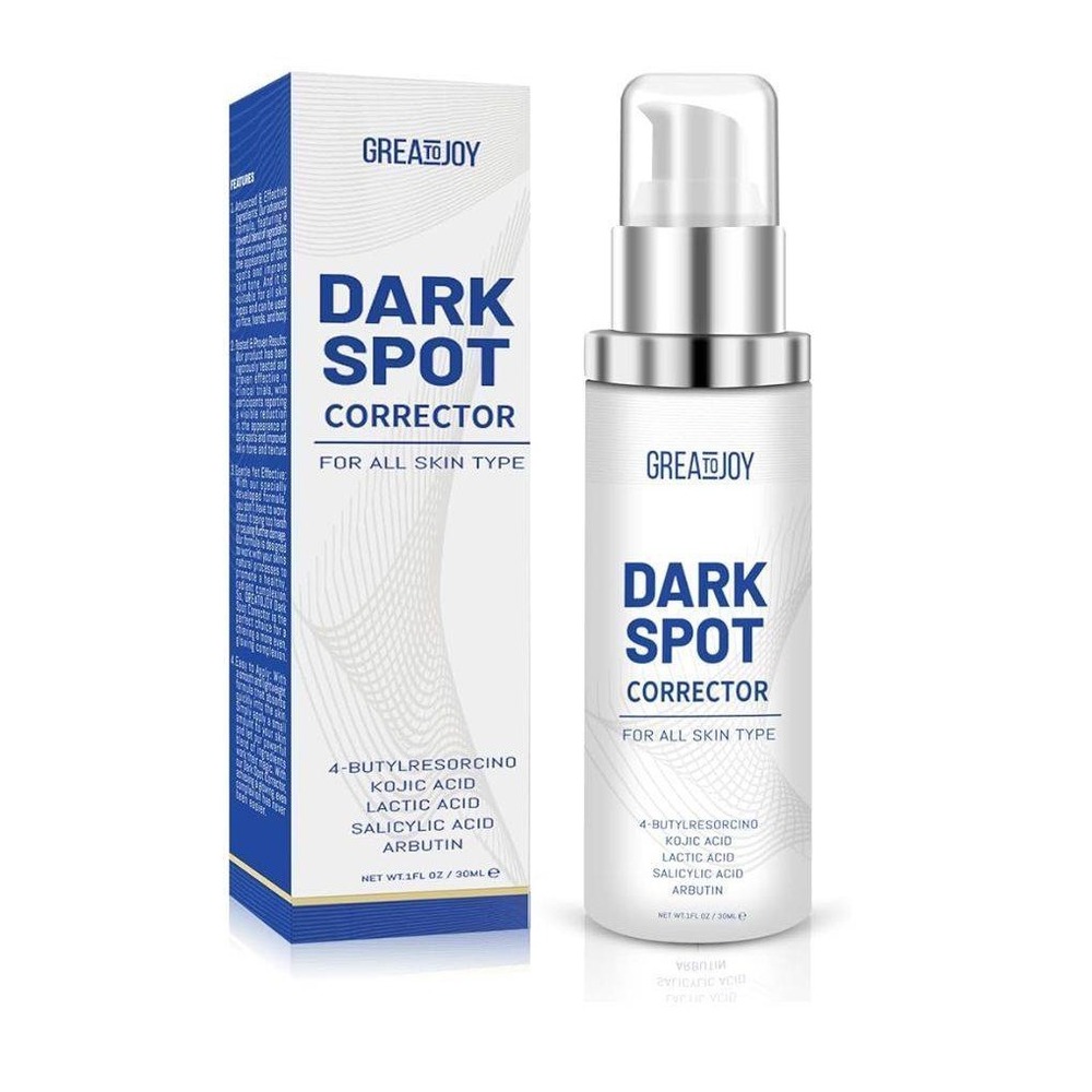 GreatJoy Dark Spot Corrector Serum 1oz Vitamin C Kojic Acid Arbutin NEW Sealed